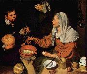 Diego Velazquez, Old Woman Frying Eggs